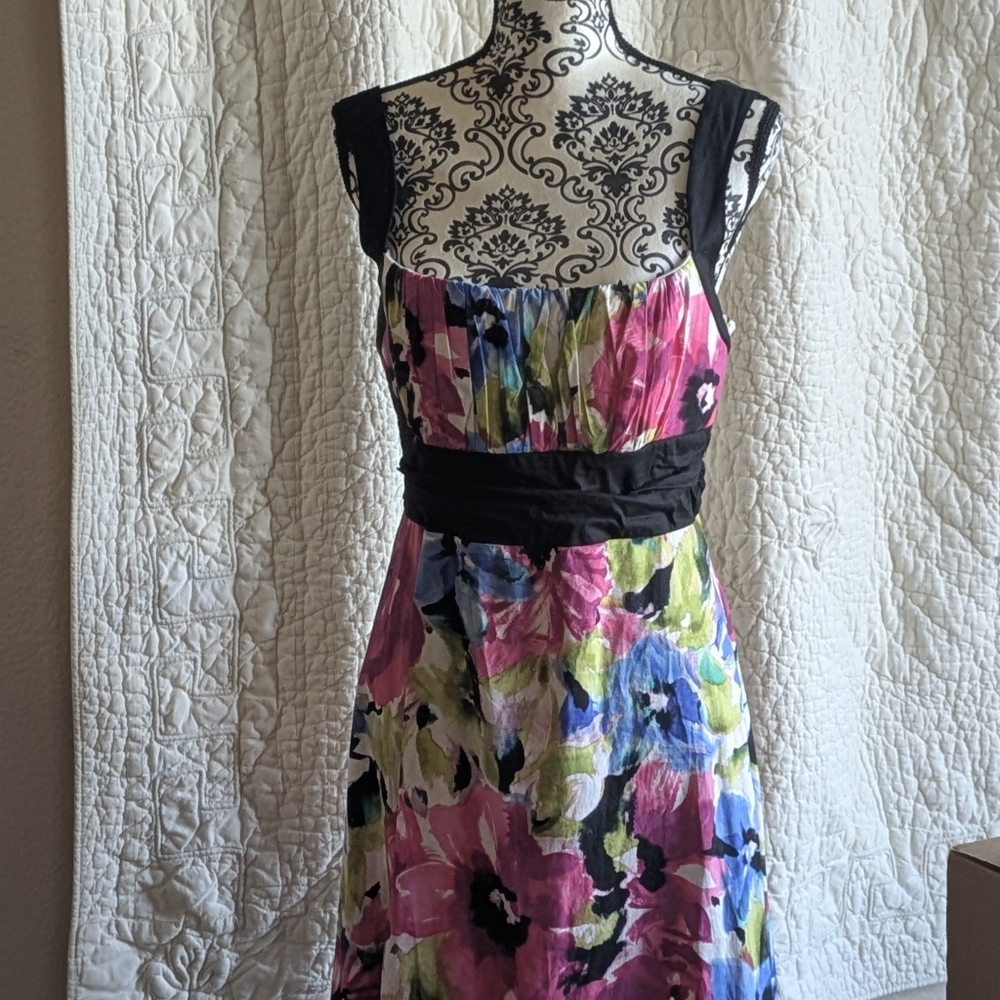 Floral Sleeveless Dress